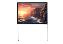 Écran de projection sur cadre celexon Mobil Expert 244 x 183 cm, projection de face