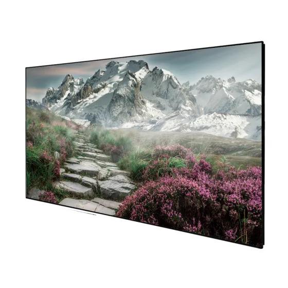Écran de projection transonore sur cadre DELUXX Cinéma SlimFrame 265 x 149 cm, 120" - SOUNDVISION