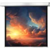 Écran encastrable au plafond motorisé celexon PRO Plus 160 x 160 cm