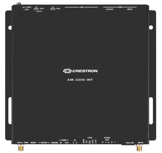 Crestron AM-3200-WF-I Récepteur 200 avec connectivité réseau Wi-Fi