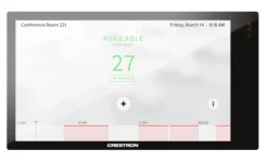 Crestron TSW-570-B-S Panneau mural à écran tactile 5" en noir