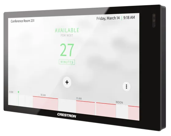 Crestron TSW-570-B-S Panneau mural à écran tactile 5" en noir
