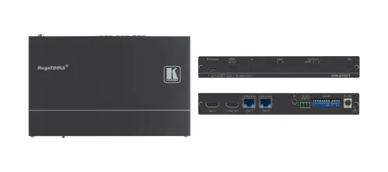 Distributeur Amplificateur HDMI Kramer VM-2HDT 4K60 4:2:0 1:2+1 vers HDBaseT