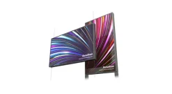 DynaScan DW652LR5-1 Écran haute luminosité de 65 pouces à fond noir (sans Wi-Fi)