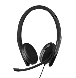 EPOS ADAPT 165 USB-C II - Micro-casque filaire stéréo avec prise USB-C + jack 3,5 mm