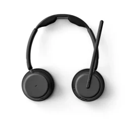 EPOS IMPACT 1061 ANC Micro-casque stéréo Bluetooth avec Active Noice Cancelling (ANC) incl. socle de chargement sans contact (Charging Stand)
