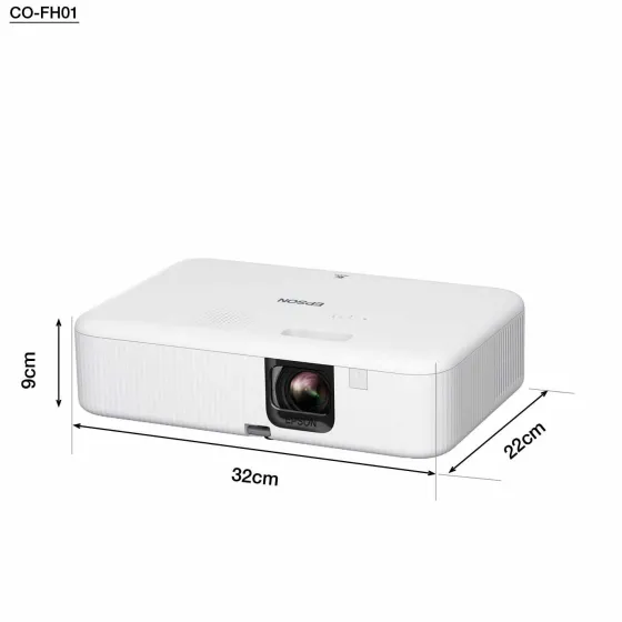 Epson CO-FH01 Vidéoprojecteur, 1920 x 1080 Full HD, 3000 Lumen