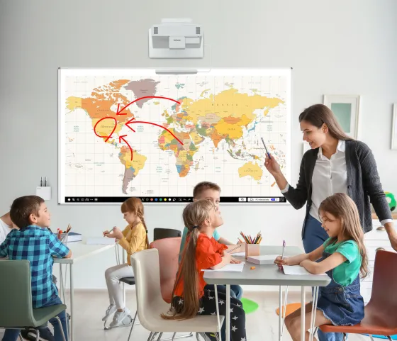 Epson EB-1485Fi Vidéoprojecteur, 1920 x 1080 Full HD, 5000 Lumen