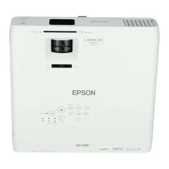Epson EB-L210W Vidéoprojecteur, 1280 x 800 WXGA, 4500 Lumen