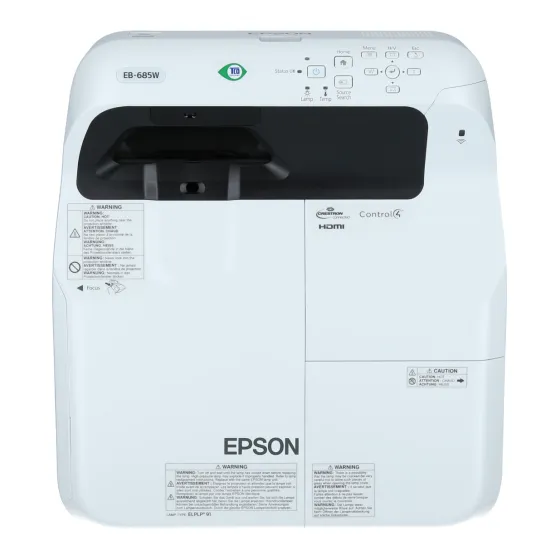 Epson EB-685W Vidéoprojecteur, 1280 x 800 WXGA, 3500 Lumen