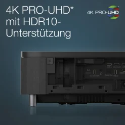 Epson EH-LS800B Vidéoprojecteur, 3840 x 2160 4K UHD, 4000 Lumen