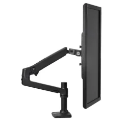 Ergotron ErgoXS LX Monitor Arm, Support de bureau, aluminium