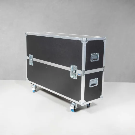 Flightcase Casetec pour écran Display de 46"