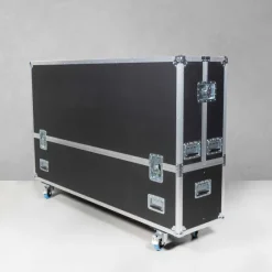 Flightcase Casetec pour écran Display de 65"
