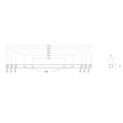 Hagor Adapter VESA 1000/900/800 - en option pour étendre la norme VESA