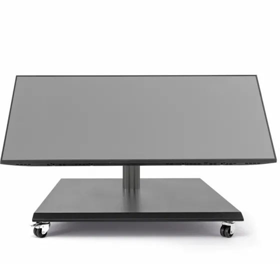 Hagor BrackIT Stand Low Tilt système de support mobile pour moniteur de prévisualisation - 32" - 55" | max. VESA 400x400 | charge admissible 30kg