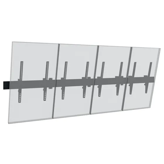 Hagor CPS W4P - Support mural Menuboard pour 4x 46-65" écrans Portrait, max. VESA 400x600