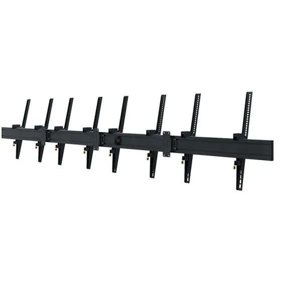 Hagor CPS W4P - Support mural Menuboard pour 4x 46-65" écrans Portrait, max. VESA 400x600
