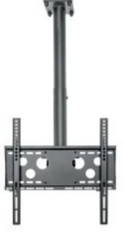 Hagor HA DH 900 - 1600 S - Support plafond pour écran simple - 32-50" | max. VESA 400x400 | longueur 900 - 1600mm