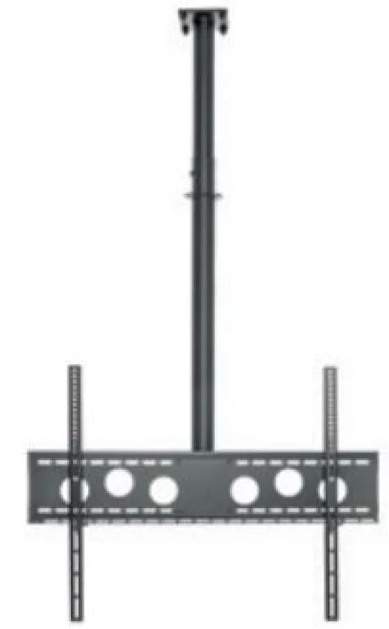 Hagor HA DH 900 -1600 L - Support plafond pour écran simple - 55-75" | max. VESA 800x600 | longueur 900 - 1600mm