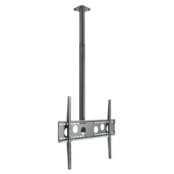 Hagor HA DH 900 -1600 L - Support plafond pour écran simple - 55-75" | max. VESA 800x600 | longueur 900 - 1600mm
