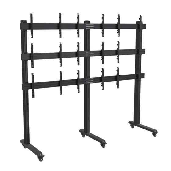 Hagor HA-VWT - Chariot pour mur d'images 3x3 - 46-55" |max. VESA 800x400 | charge max. 360 kg