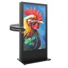 Hagor HP Kiosk 65" FS - Borne d'intérieur B2B pour deux écrans dos à dos | format portrait | taille de l'écran : 2 × 65 pouces
