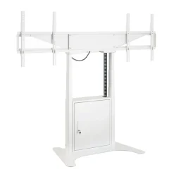 Hagor HP Twin Lift M-DW système de levage mobile, électrique et motorisé, réglable en hauteur, pour deux écrans placés côte à côte (side-by-side)