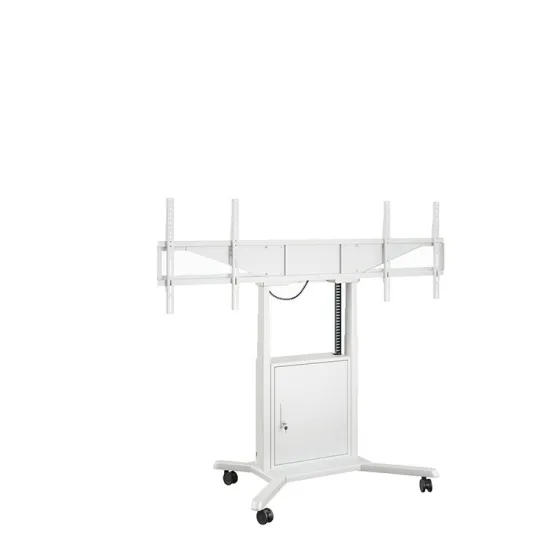 Hagor HP Twin Lift M-DW système de levage mobile, électrique et motorisé, réglable en hauteur, pour deux écrans placés côte à côte (side-by-side)