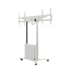 Hagor HP Twin Lift M-DW système de levage mobile, électrique et motorisé, réglable en hauteur, pour deux écrans placés côte à côte (side-by-side)