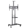 Hagor HP Twin Stand HD - Système de support, au choix mobile ou stationnaire pour écrans 55 - 84" - max. VESA 800 x 500 mm