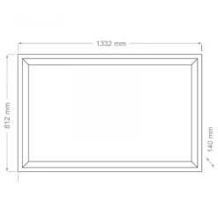 Hagor Inbox Digital Signage Series - Boîtiers d'intérieur ajustés pour écrans 55-57″