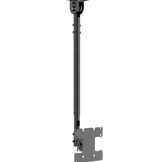 Hagor PLD Small Single - Support plafond - 24-32" | max. VESA 200x200 | Charge 50kg | Longueur max. 3000mm