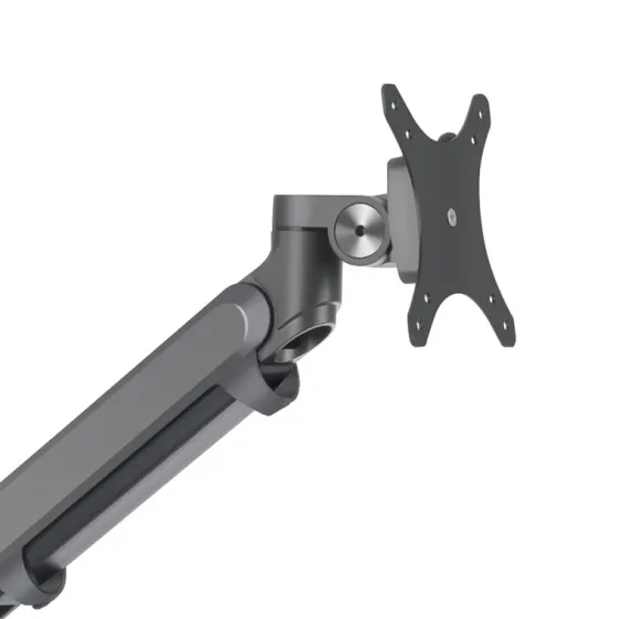 Hagor Support de table Gasliftarm Dual 2x 15-27" | max. VESA 100x100 | Charge réglable 2x 1,5-9kg