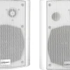 Haut-parleurs actifs celexon 525 2 voies, blanc