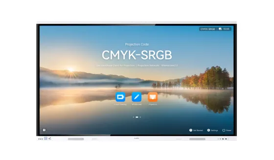 Huawei IdeaHub Board 3 Pro 65 Tableau collaboratif avec une latence d'écriture extrêmement faible de seulement 16 ms