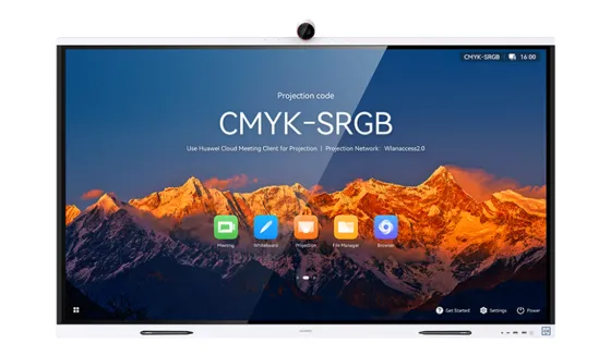 Huawei IdeaHub S2 86 Tableau collaboratif avec prise en charge BYOM et résolution 4K pour les environnements professionnels