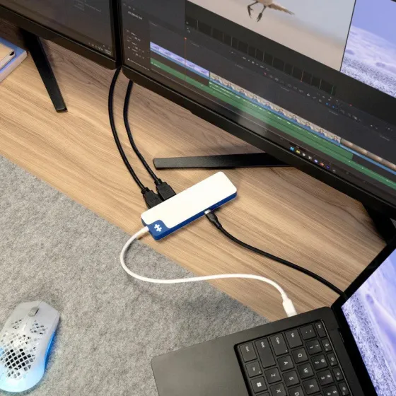 Hyper HyperDrive® Flex 9 Station d'accueil HDMI double 4K