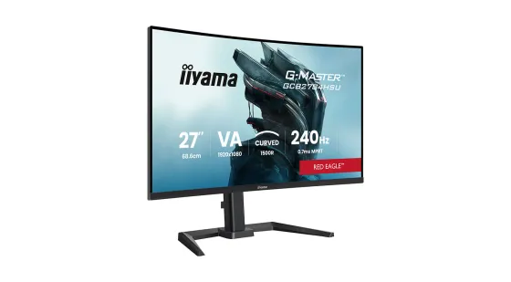 iiyama GCB2784HSU-B1 Écran de jeu incurvé Red Eagle G-MASTER 27 pouces avec socle réglable en hauteur