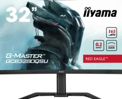 iiyama GCB3280QSU-B1 32" VA Moniteur, 2560 x 1440 QHD / WQHD, 165Hz, 1ms