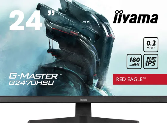 iiyama G2470HSU-B6 - Moniteur IPS 24", 1920 x 1080 Full HD, 180Hz, 0,2ms
