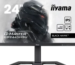 iiyama G-MASTER GB2445HSU-B2 - Moniteur IPS 24", 1920 x 1080 Full HD, 100Hz, 1ms