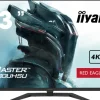 iiyama G-MASTER G4380UHSU-B1 43" VA Moniteur, 3840 x 2160 4K UHD, 144Hz, 0,4ms