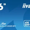 iiyama LH8665UHSB-B1 - Display 86"