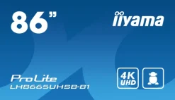 iiyama LH8665UHSB-B1 - Display 86"