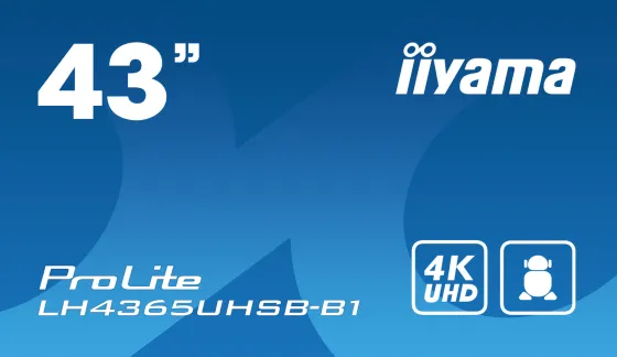 iiyama LH4365UHSB-B1 - Display 43"