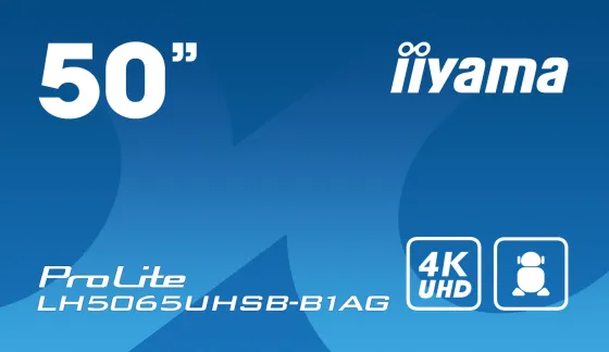 iiyama LH5065UHSB-B1AG - Display 50"