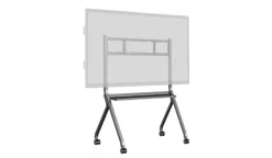 iiyama MD-CART02-S1 chariot mobile pour écrans de 55 à 86 pouces dans les salles de classe, les bureaux et les salles de conférence