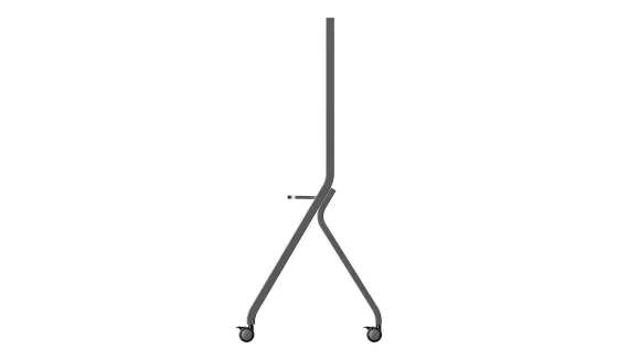 iiyama MD-CART02-S1 chariot mobile pour écrans de 55 à 86 pouces dans les salles de classe, les bureaux et les salles de conférence