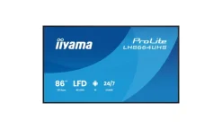 iiyama ProLite LH8664UHS-B3AG Écran d'affichage numérique professionnel 4K UHD 86 pouces